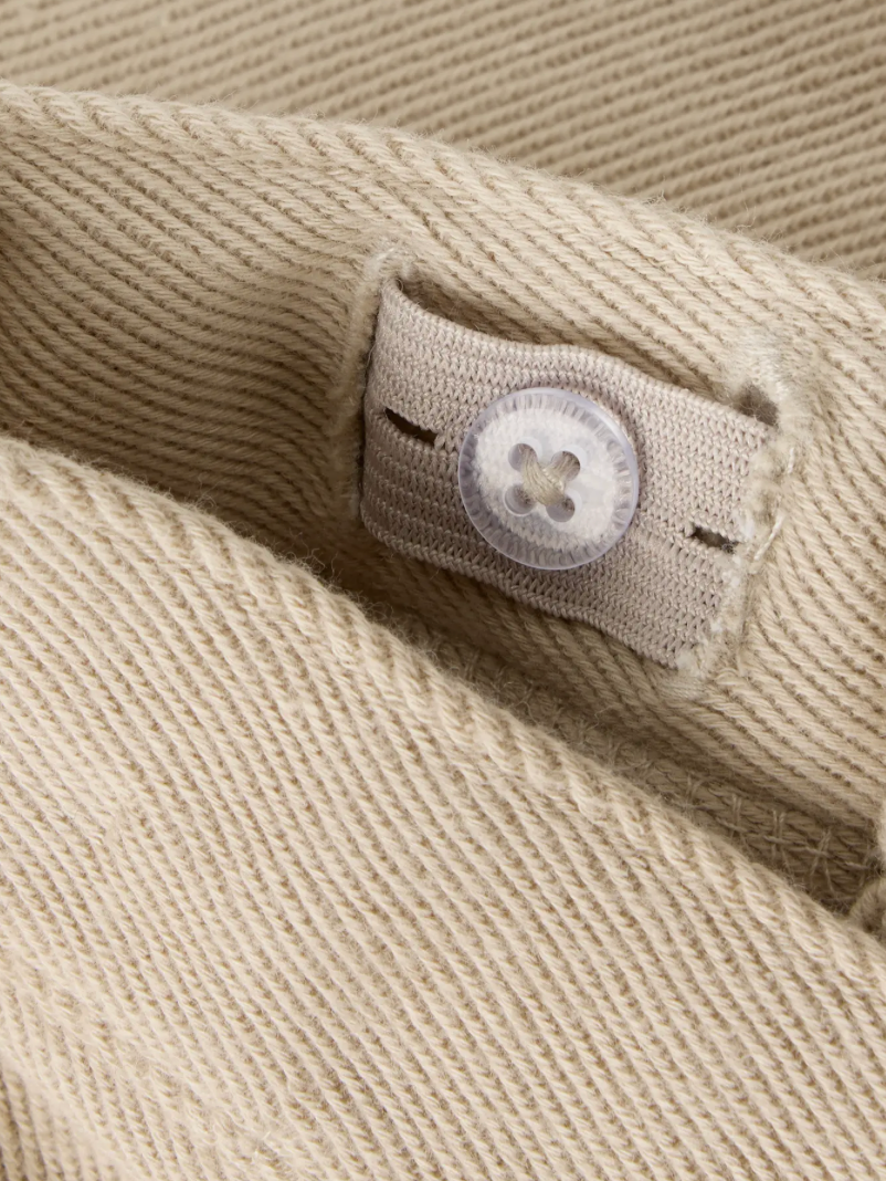 Lil’ Atelier broek jongens beige | Biologisch katoen (82-122)
