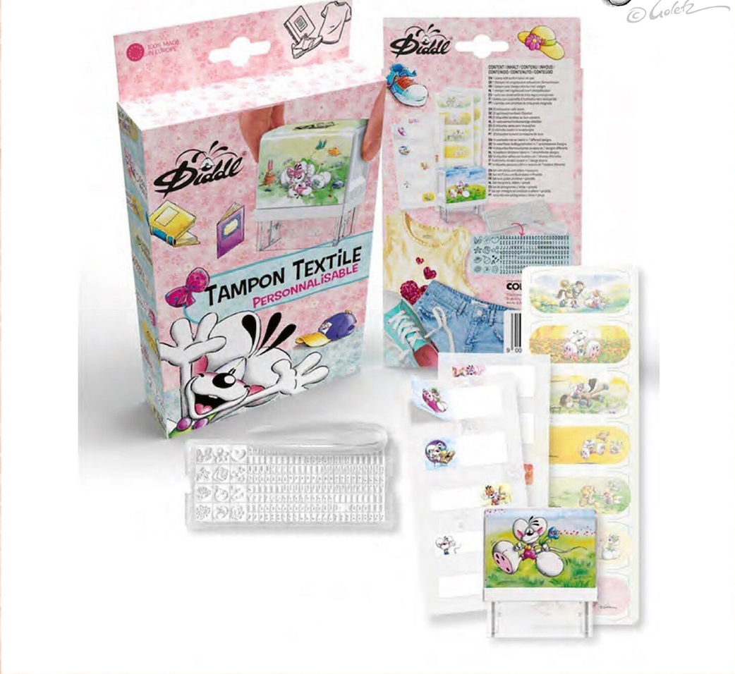 Diddl | DIY Textiel & Schoolmarker Set
