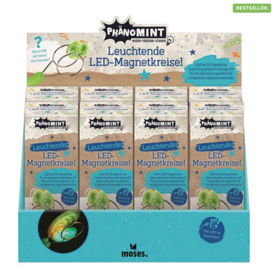 PhänoMINT | Lichtgevende LED Tol – Magnetische Science Tol