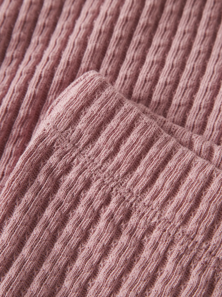 Lil' Atelier | Geribde Flared Broek – Oudroze