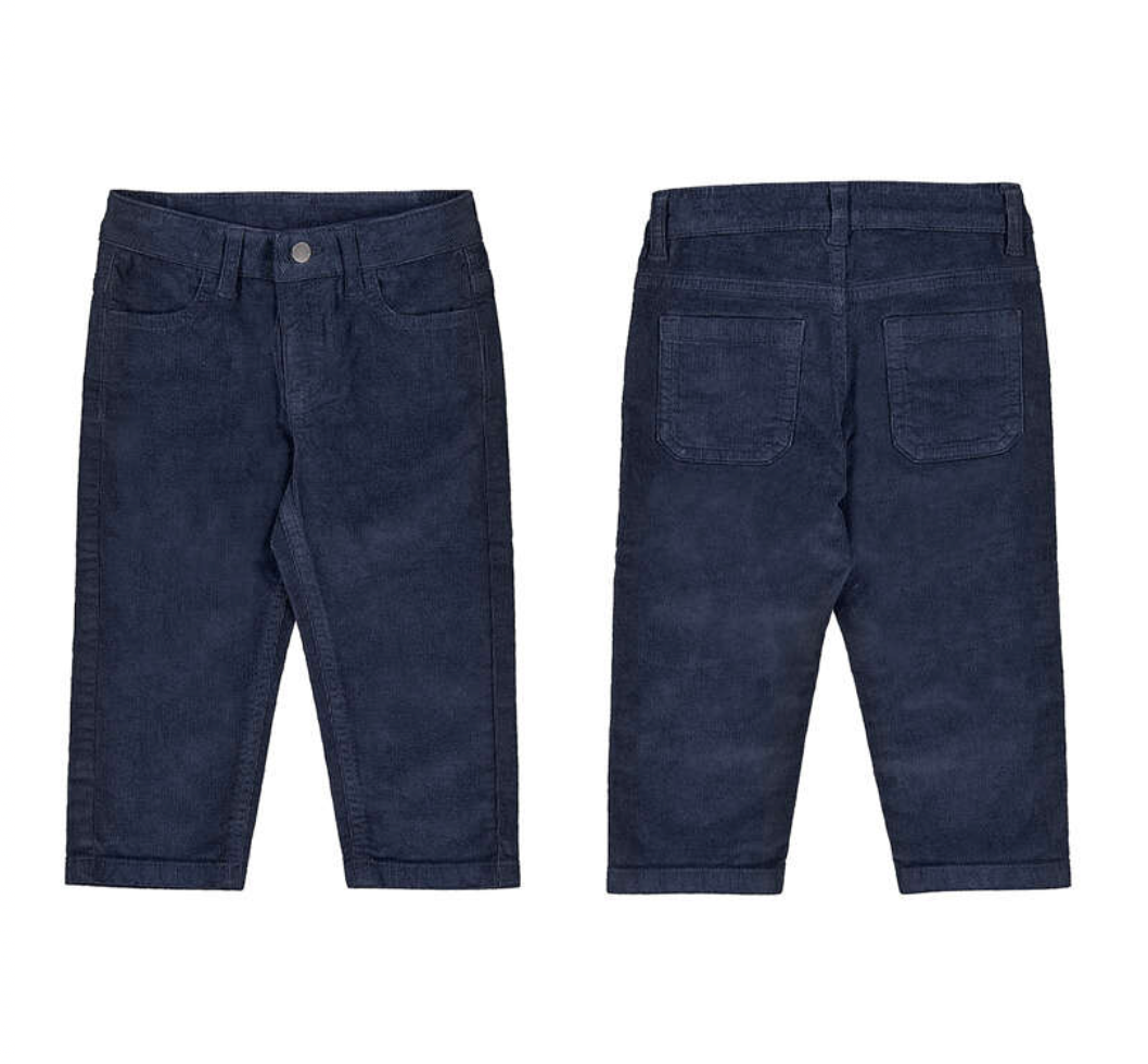 Mayoral | Basic Regular Fit Broek Donkerblauw voor Jongens
