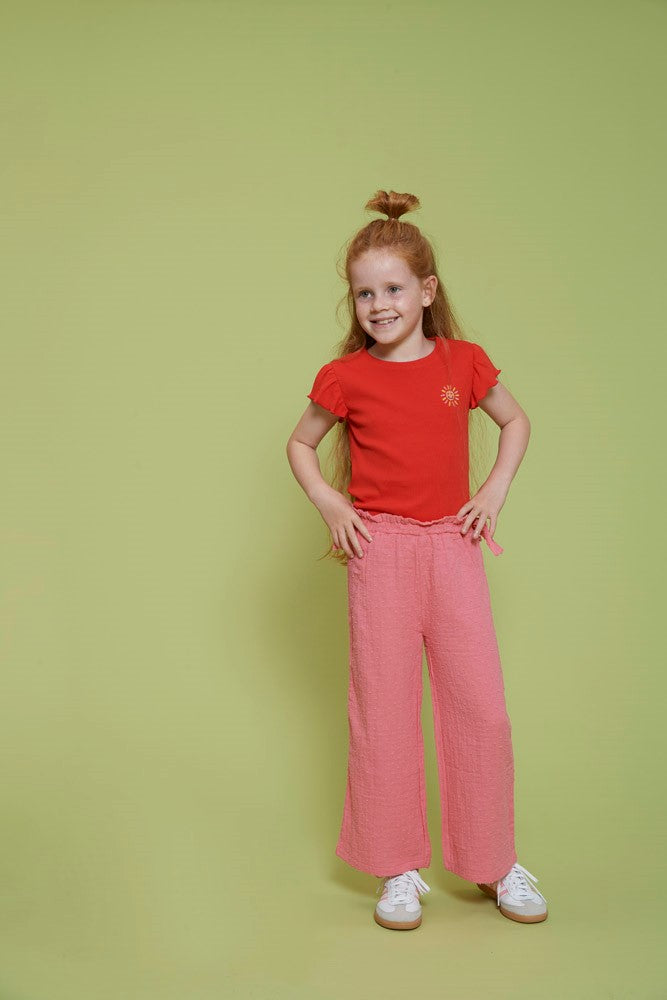 Jubel | wide leg jeans - salsa sunset