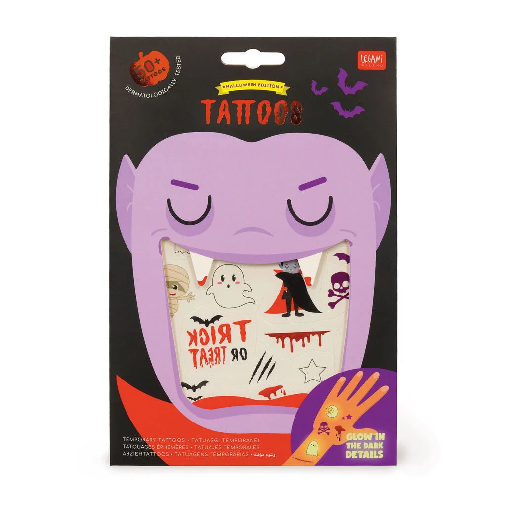 Legami Halloween tijdelijke tattoos