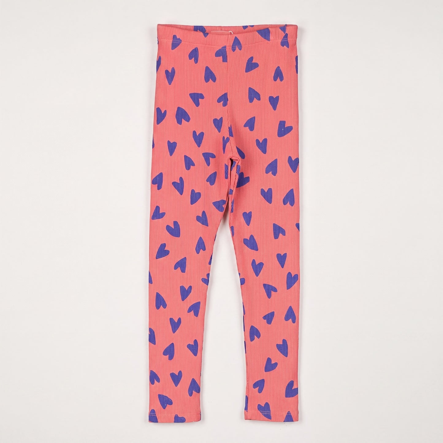 Lötiekids | Hearts rib legging koraal