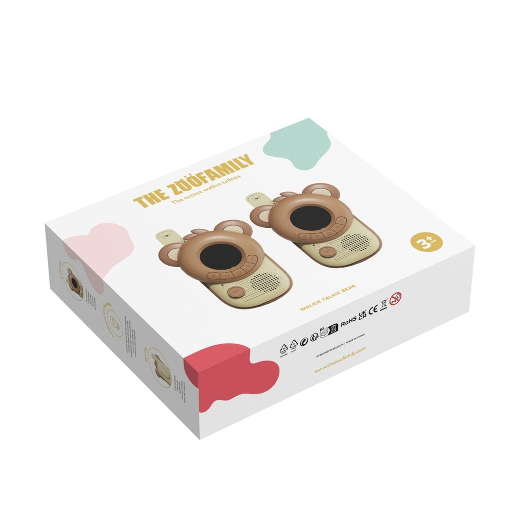 The Zoofamily | Zoo Walkie Talkie set - Bear x Bear