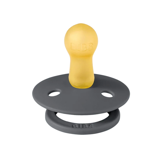 Bibs | speen Iron grijs