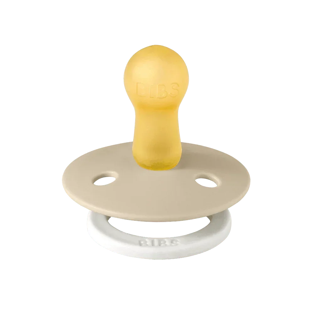 Bibs | Glow in the Dark Speen Vanilla Glow – Zachte Beige Tint