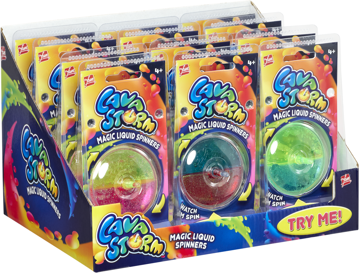 Goliath | Lavastorm Magic Liquid Lava Spinners – assorti