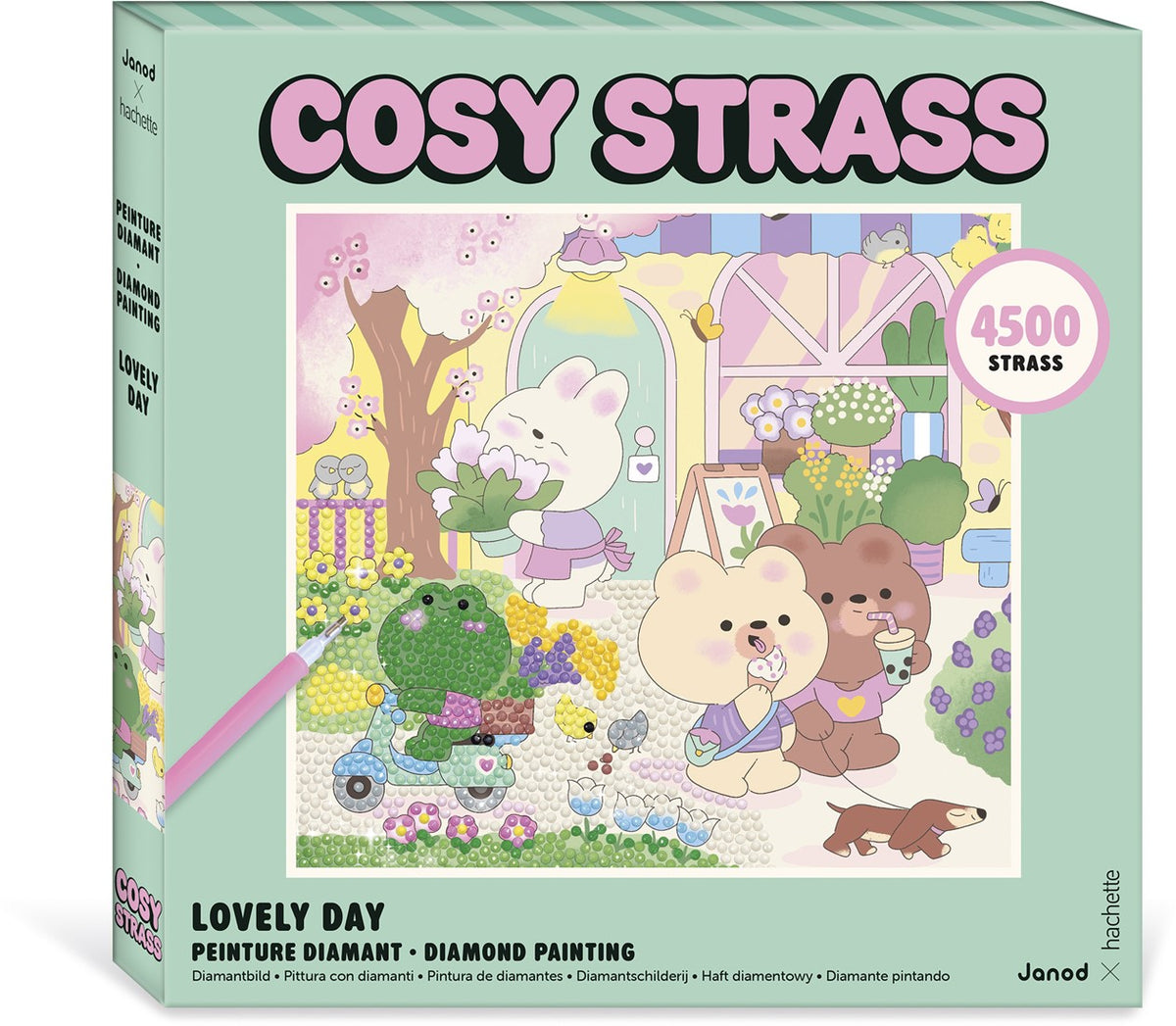 Janod | Cosy Strass Lovely Day – diamond painting