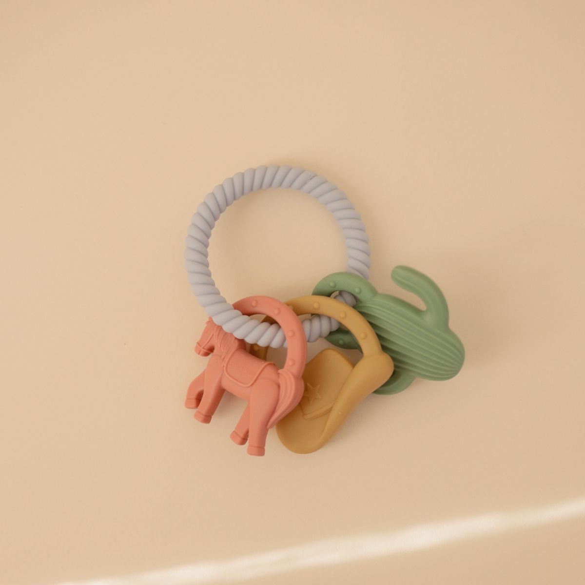 Mushie | Siliconen bijtring Western