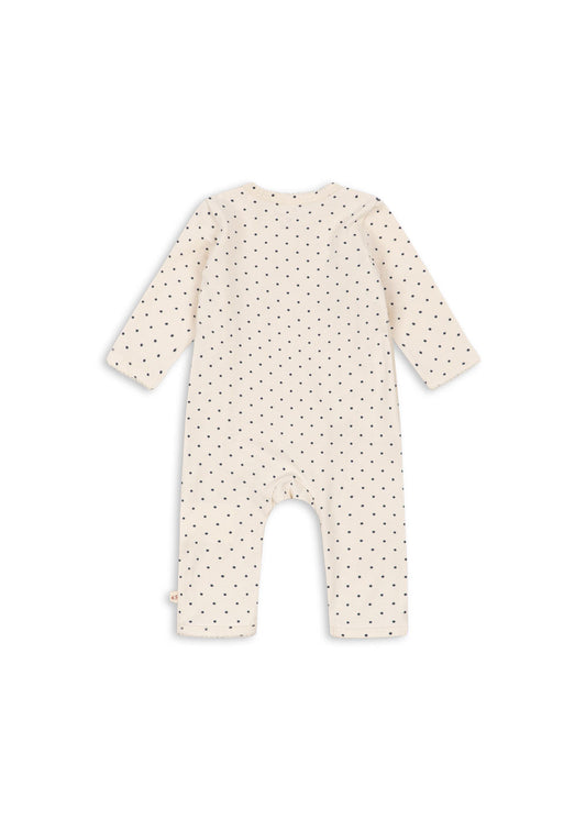 Konges Sløjd | Basic Newborn Onesie GOTS - Blue Dot
