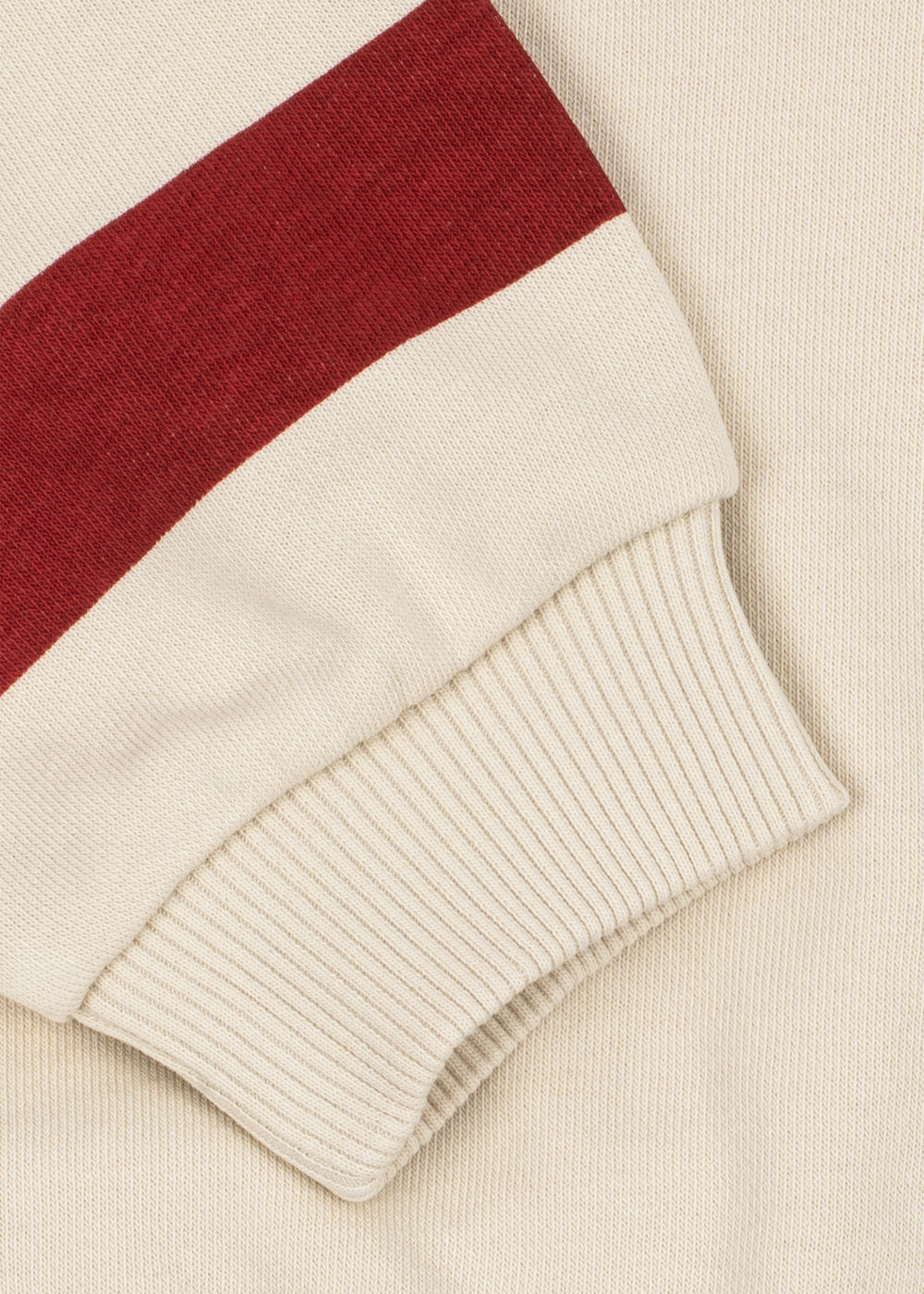 Konges Sløjd | Dog Polo Sweatshirt – Sweater met Geborduurde Hond | Brown Rice