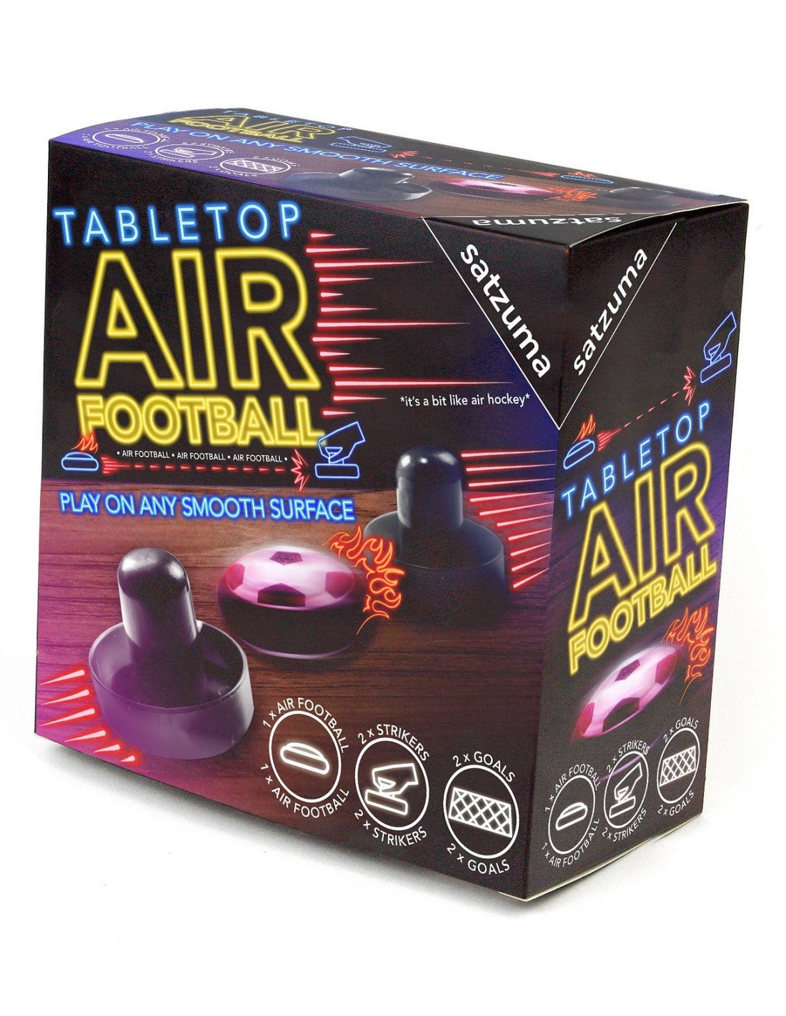 Satzuma | Table Top Air Football – Voetbalspel voor binnen op tafel