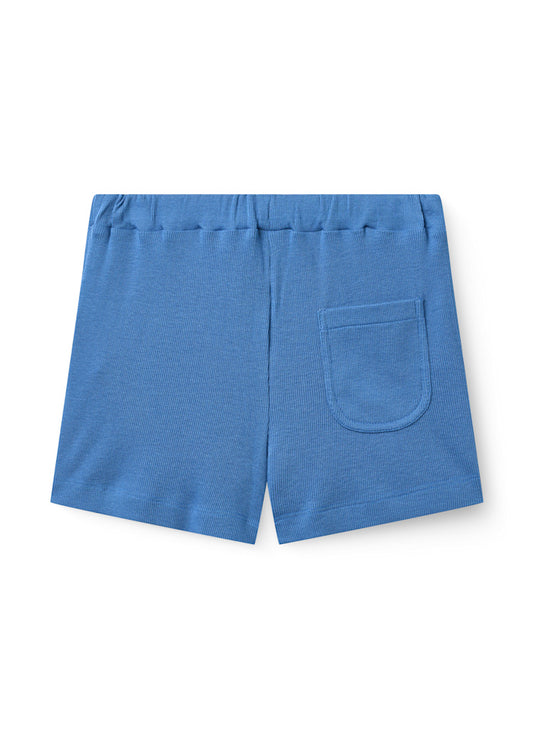 Copenhagen colors | Modal rib shorts blauw