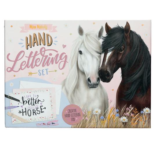 Miss Melody | Handlettering Brievenbox – Paardenthema