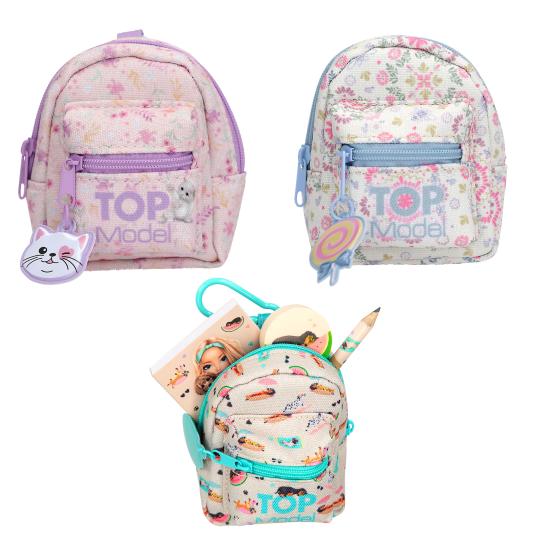 TOPModel | Stationery Backpack – Mini Rugzak met Notitieboekje, Potlood en Gum