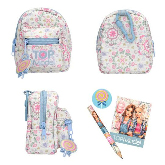 TOPModel | Stationery Backpack – Mini Rugzak met Notitieboekje, Potlood en Gum