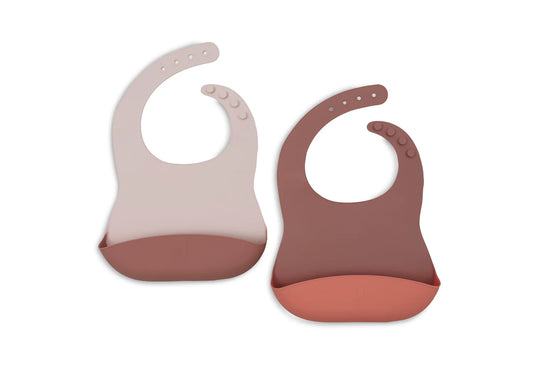 Jollein | Siliconen slabben 2-pack Blush Shades
