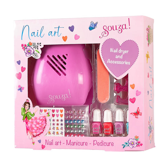 Souza | Nageldroger met Nagellak Speelset