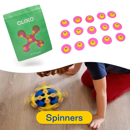 Clixo | EDU Classroom Spinner Accessories - Set van 15