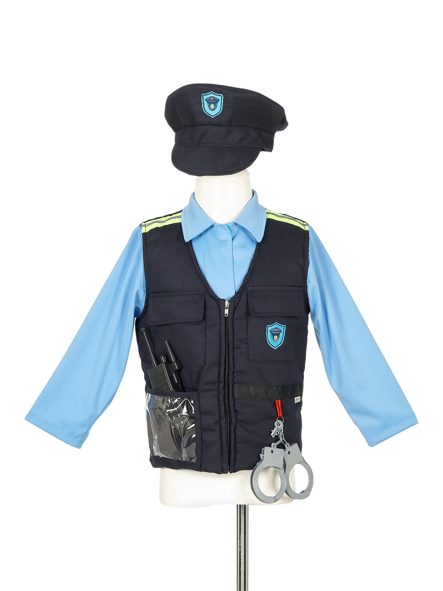 Souza | Politie Kostuum Kind – Complete Set met Accessoires (4-7 jaar)