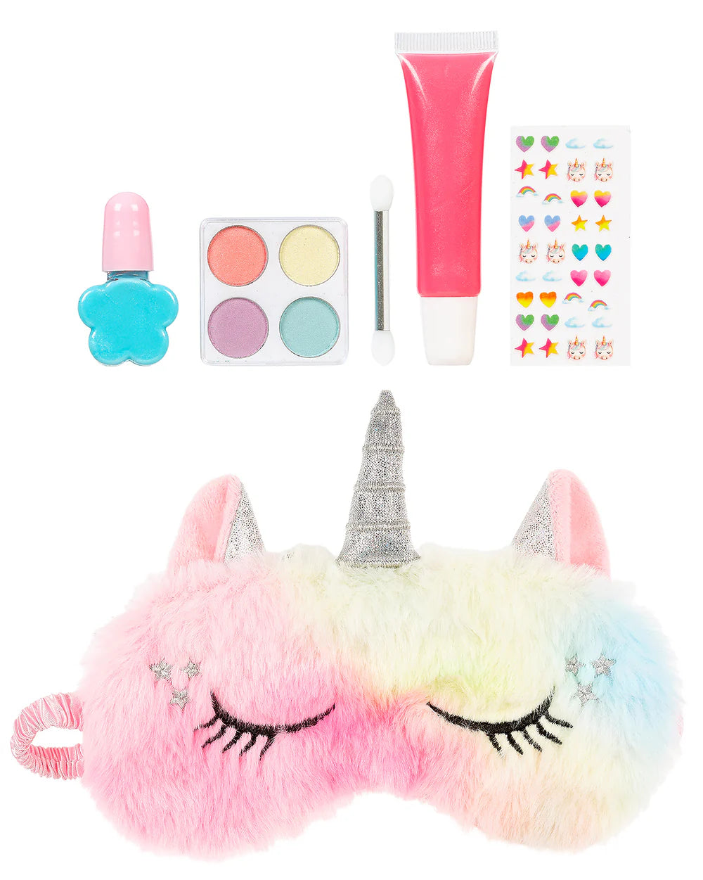 Souza | Unicorn Make-up Set & Slaapmasker – Sleepover Beauty Gift Set