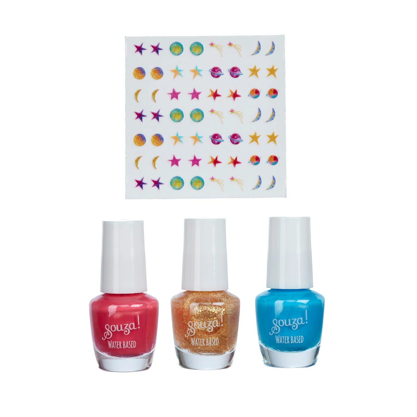 Souza | Nagellak & Stickers Galaxy – Kinder Nagelset