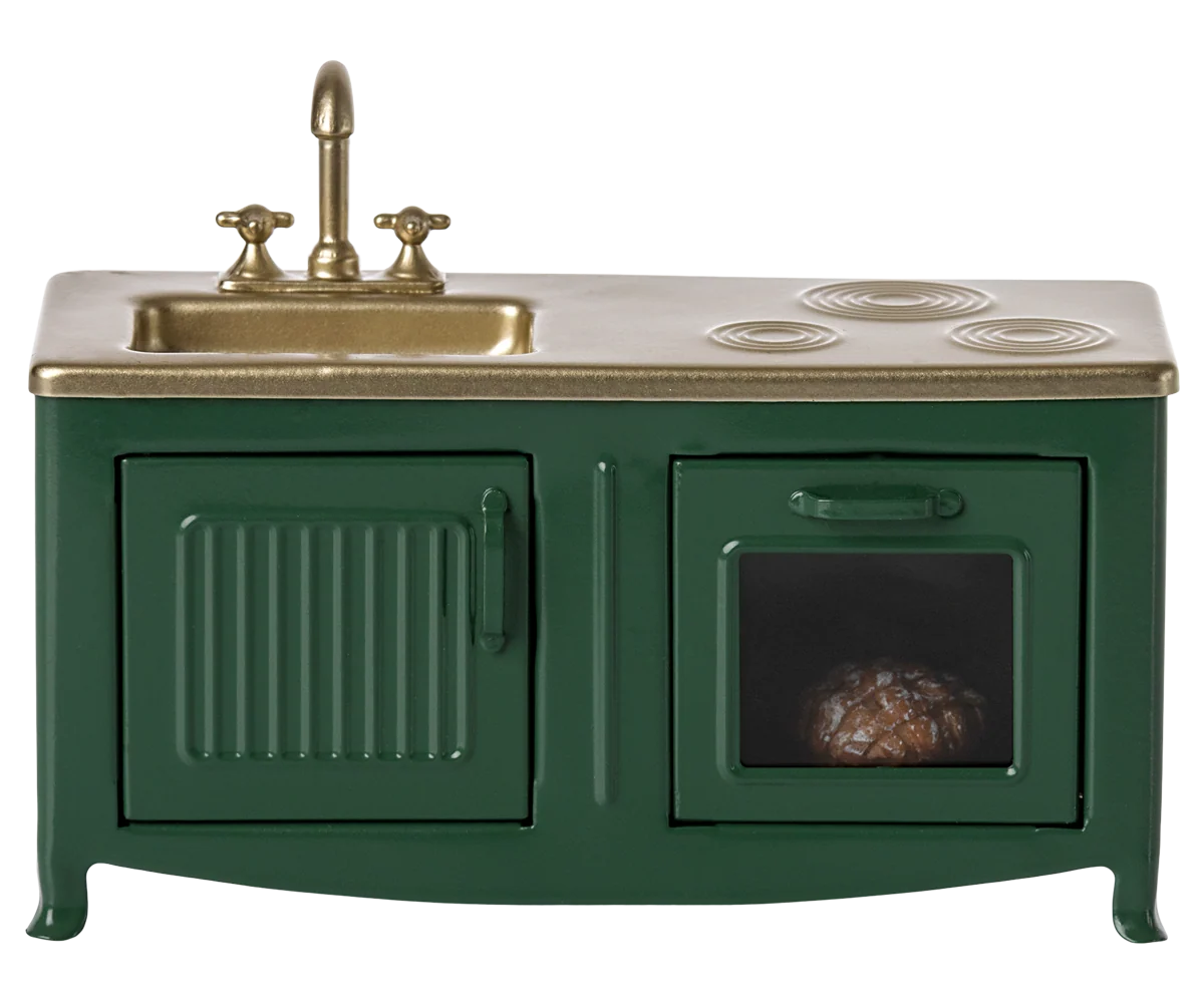 Maileg | Keuken voor muis - Donkergroen