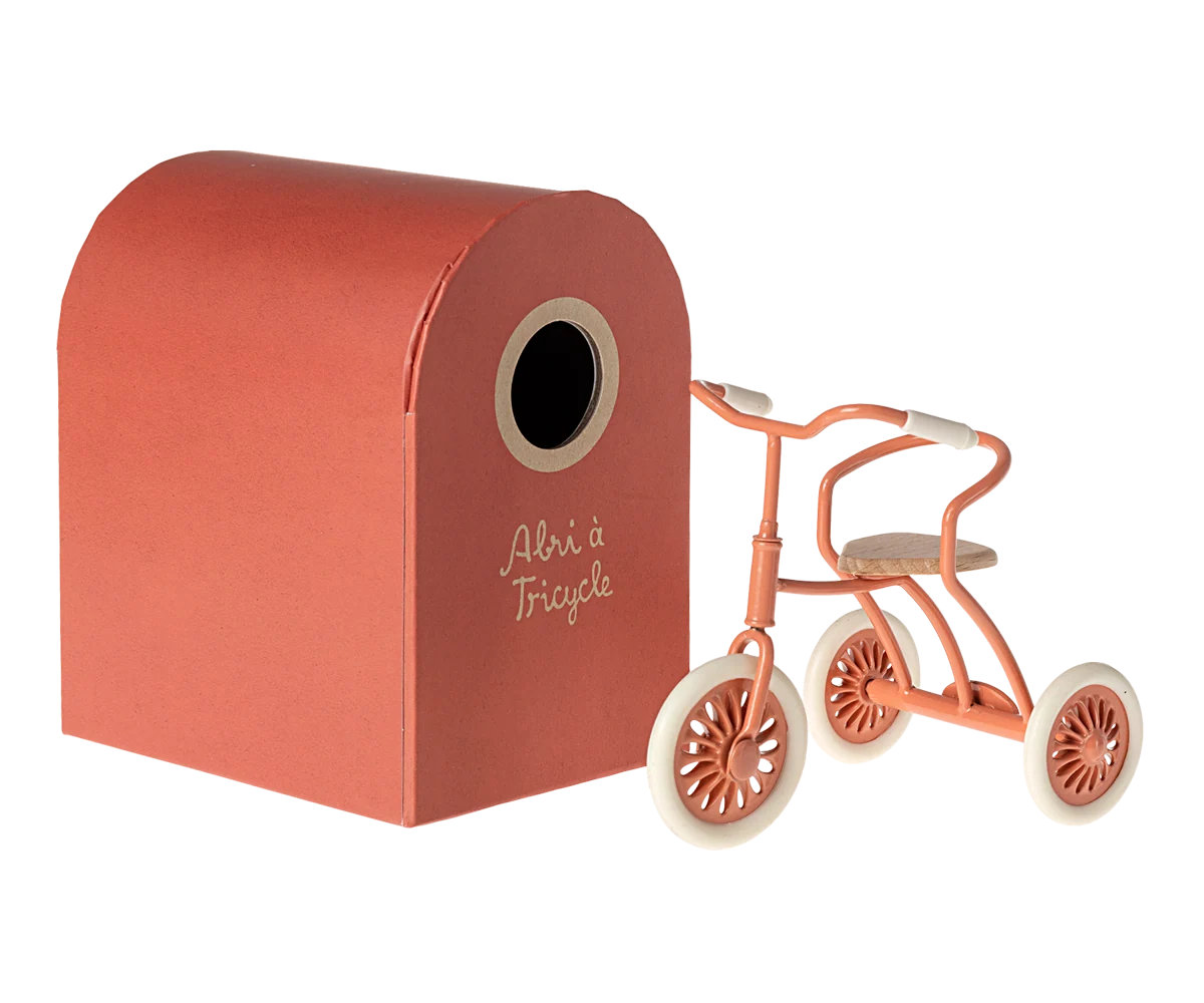Maileg | Tricycle garage voor muis - Coral
