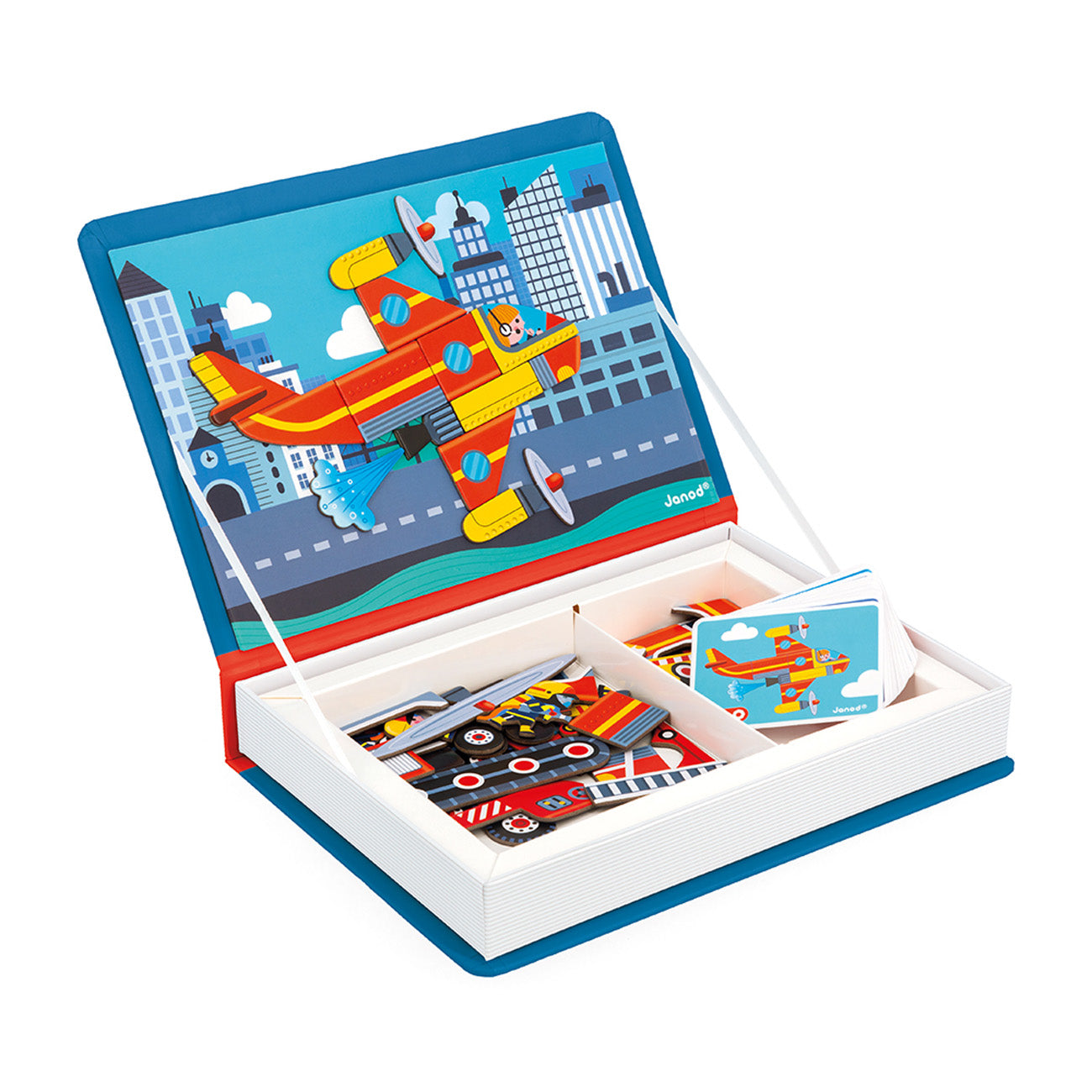 Janod | Magnetibook Brandweer