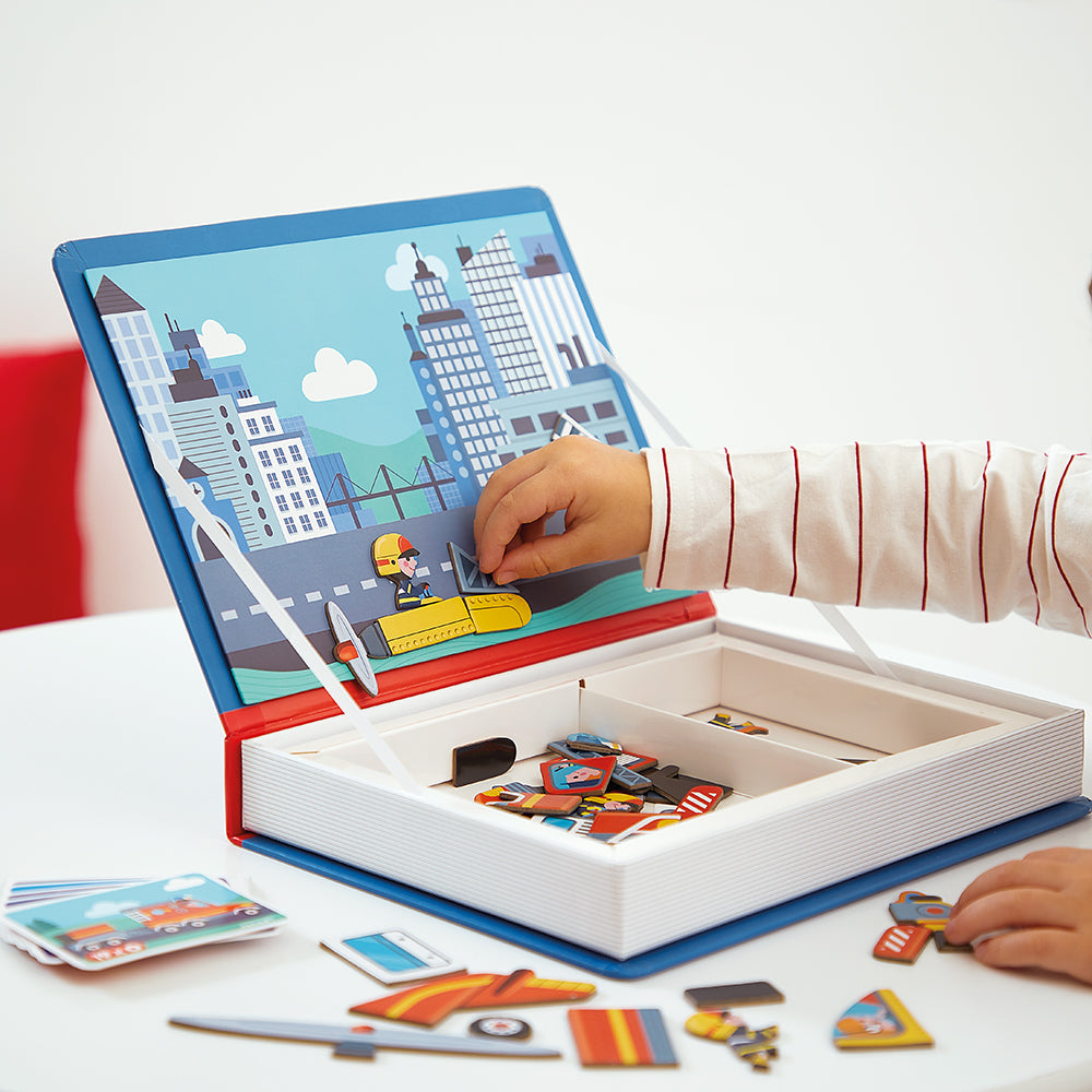 Janod | Magnetibook Brandweer