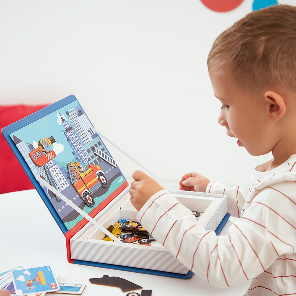 Janod | Magnetibook Brandweer