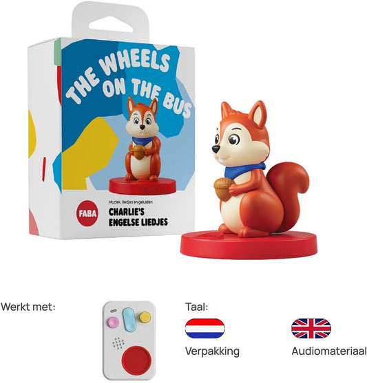 FABA | Luisterfiguur Charlie's Engelse Liedjes – Engels leren