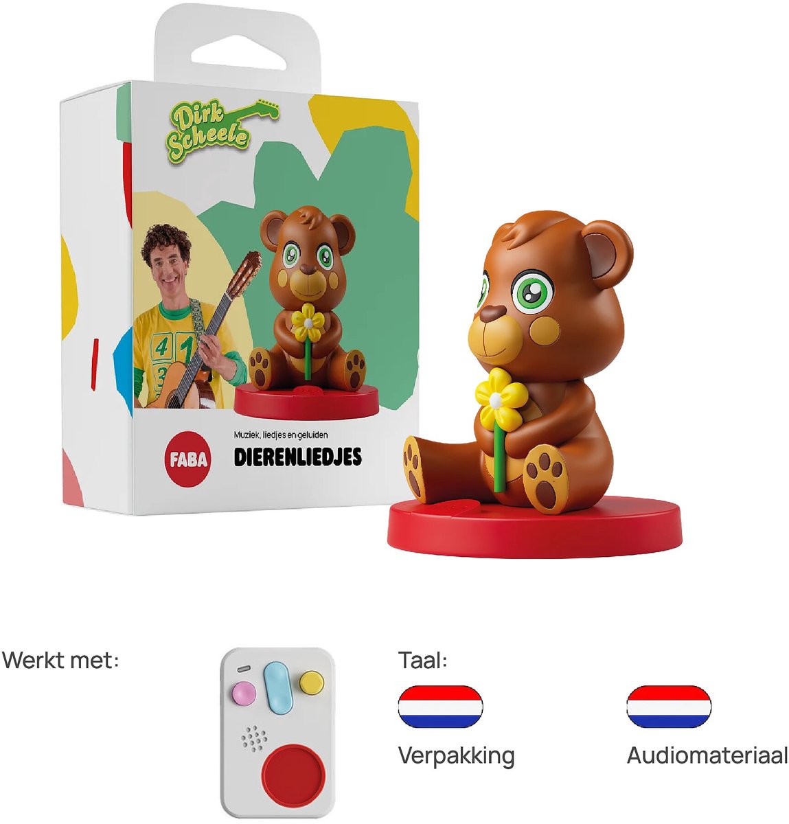 FABA Luisterfiguur Dierenliedjes – Vrolijke kinderliedjes