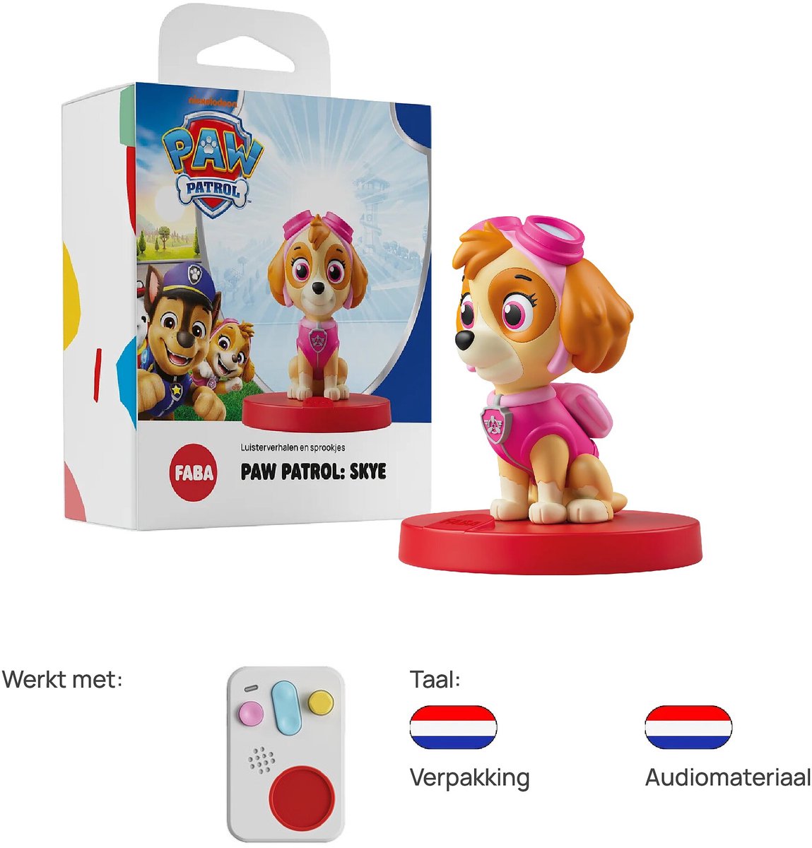 FABA | PAW Patrol Skye – Nederlandstalig Luisterfiguur