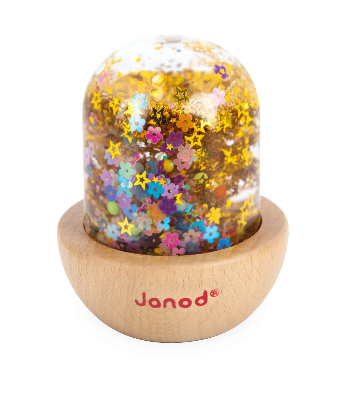 Janod | Sensorische Bel met Glitters