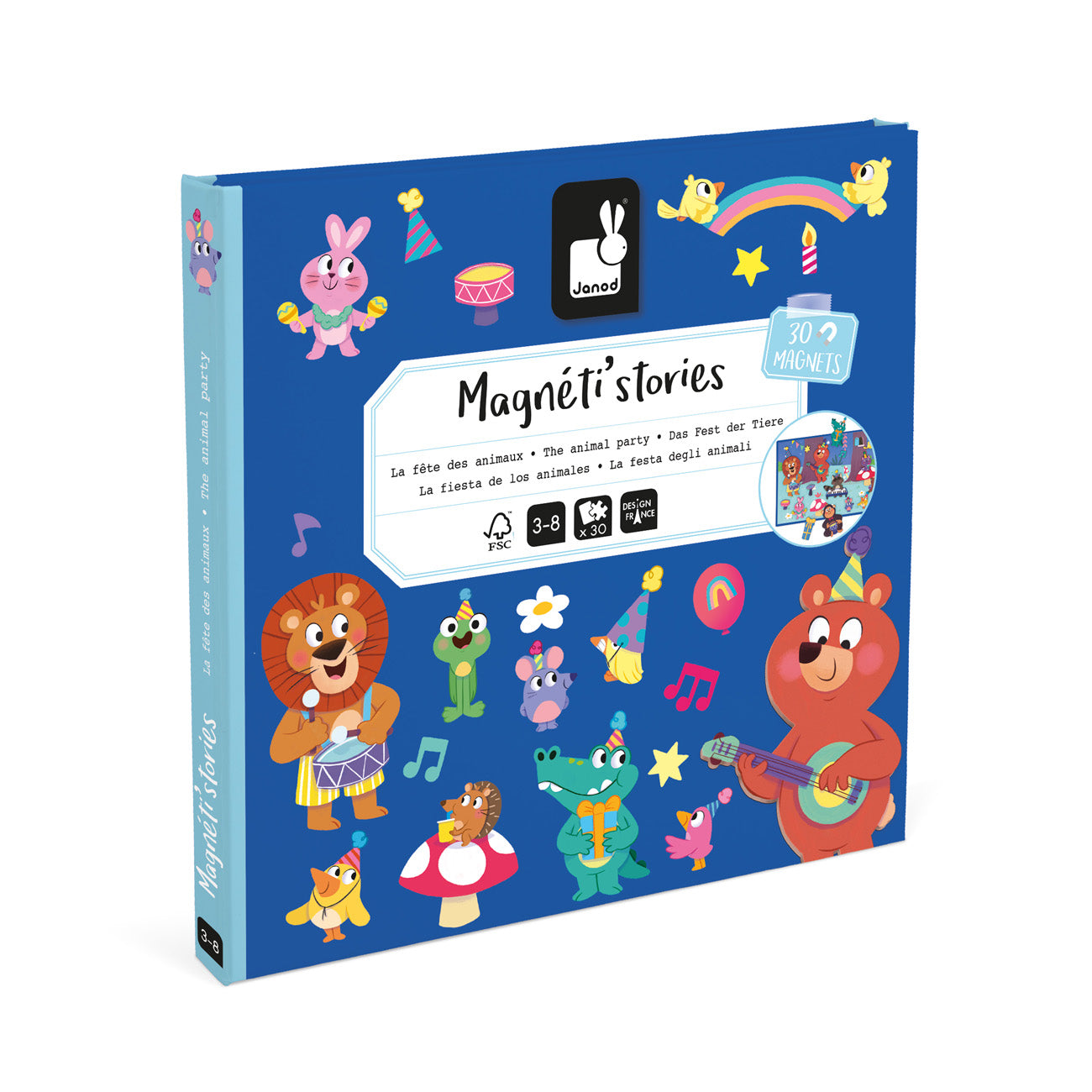 Janod | magneti stories - Dierenfeest