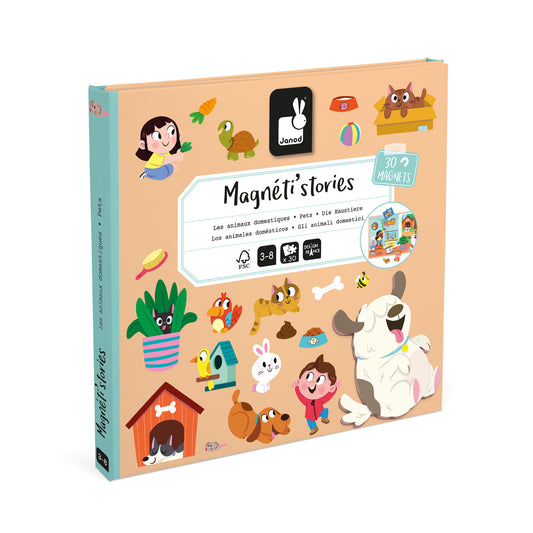 Janod | magneti stories - Huisdieren