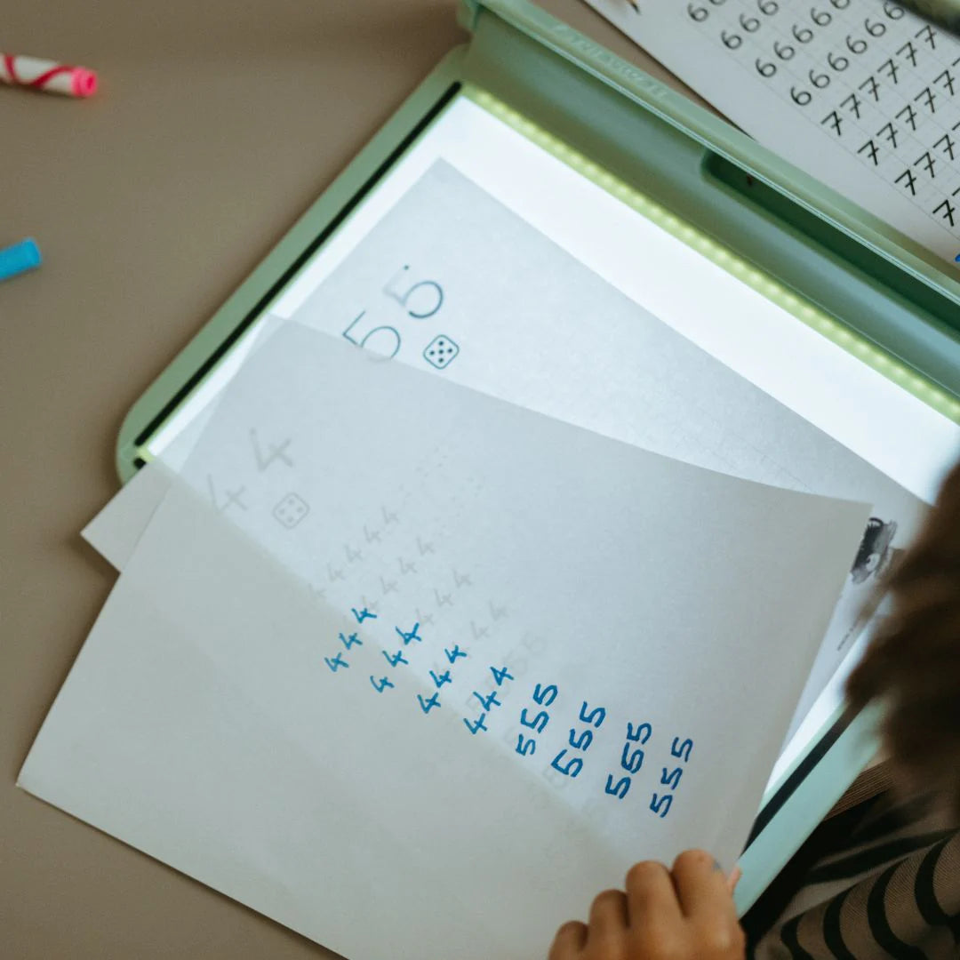 Kidywolf | KIDYDRAW PRO Groen – Verlicht Tekenbord voor Creatieve Kids