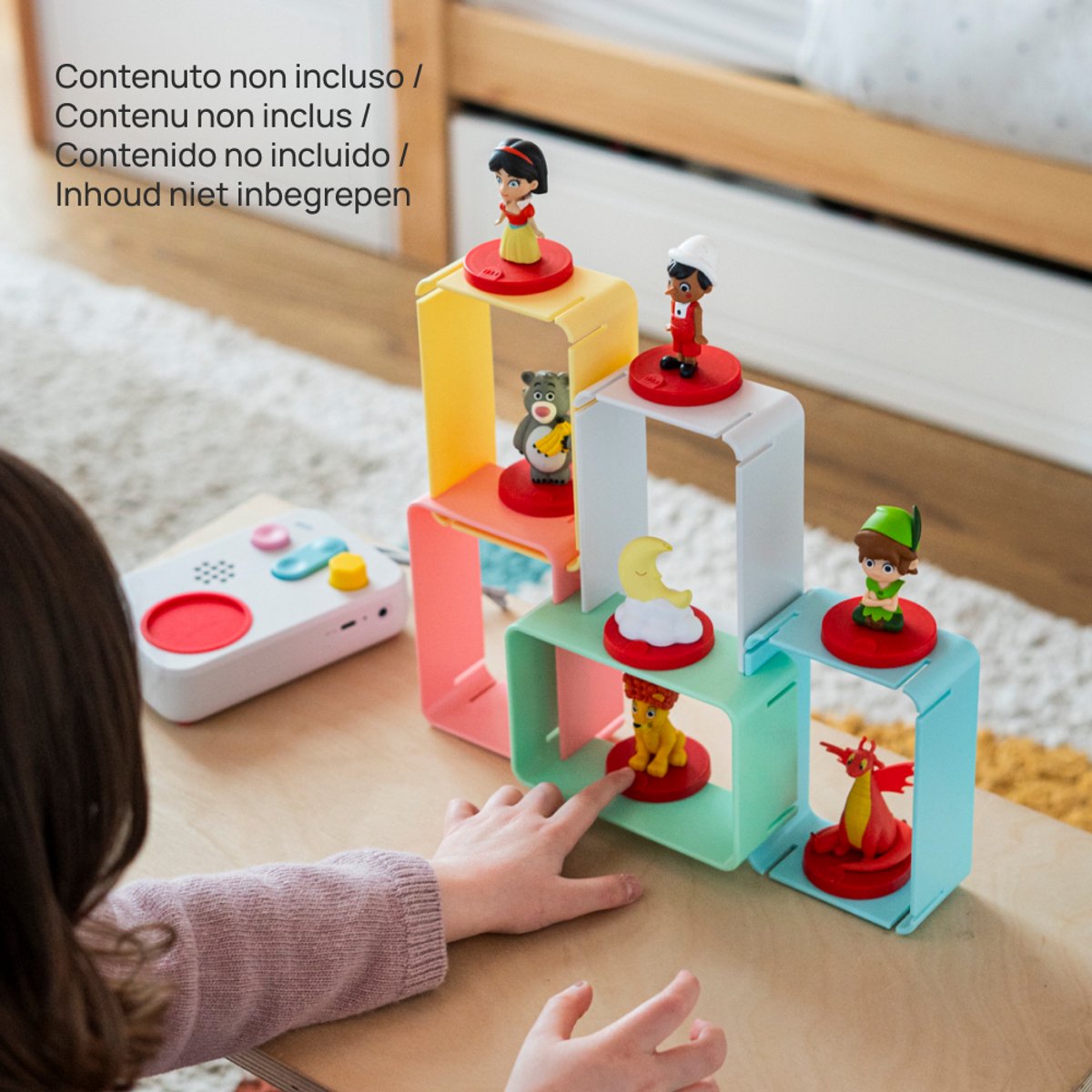 FABA | Cubeee Tafeldisplay – Opberger voor Luisterfiguren