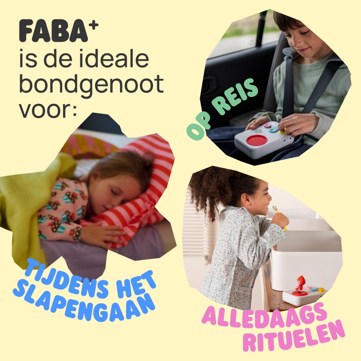 FABA+ | Starterset met Zoey – Interactieve verhalenverteller voor kinderen