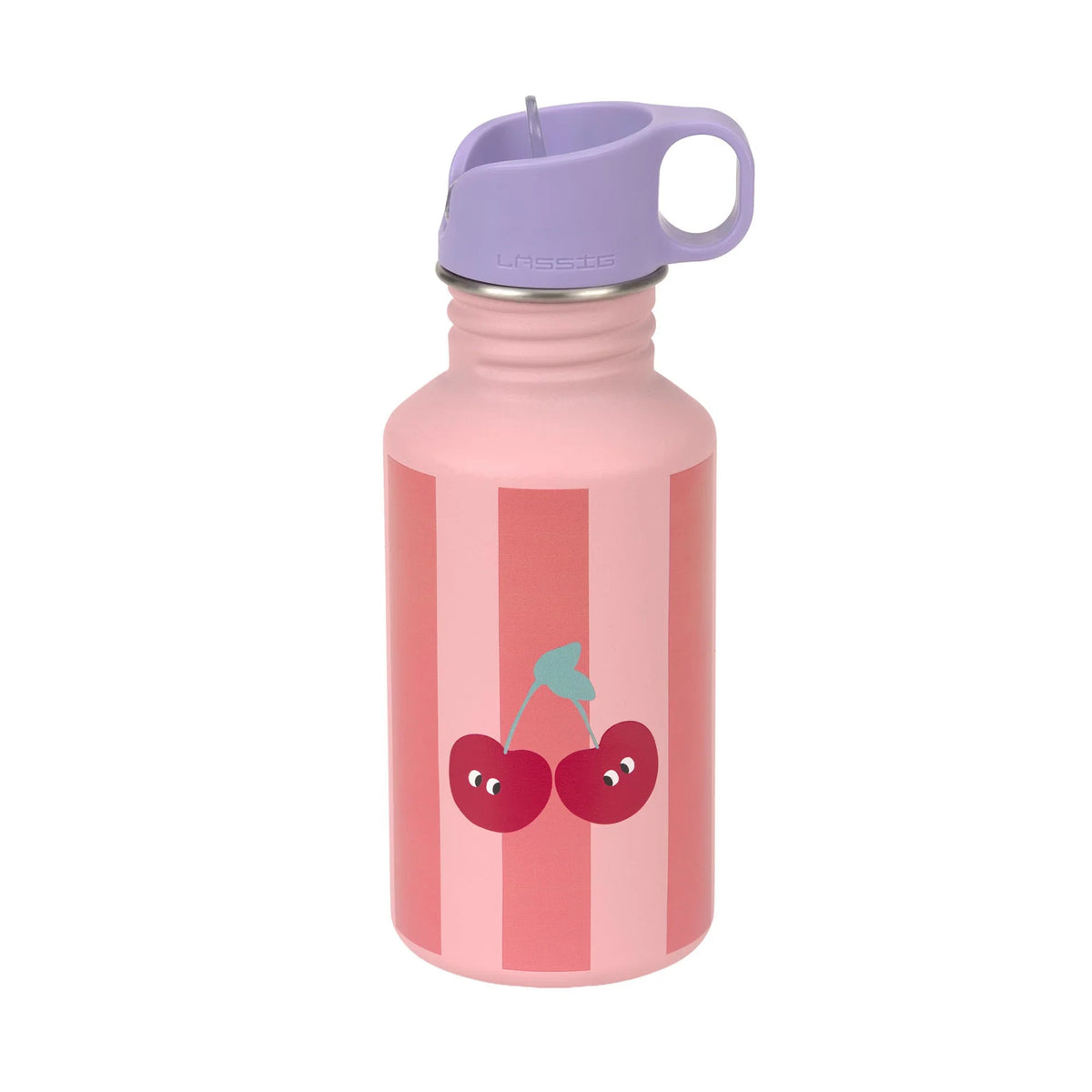 Lässig | RVS drinkfles 500 ml – Unique Stripes Fruits
