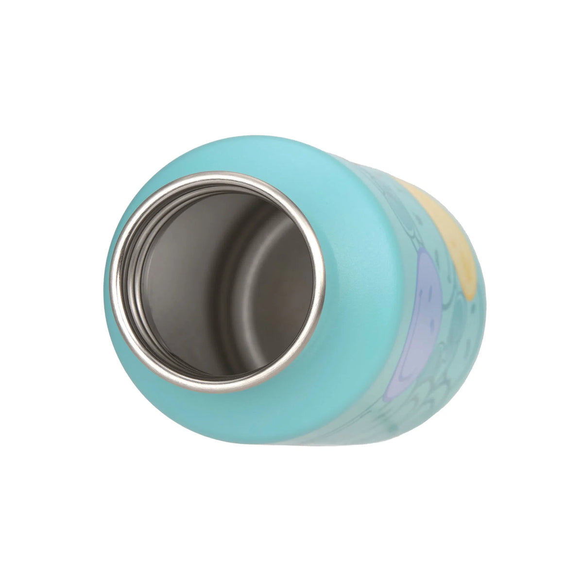 Lässig | RVS drinkfles 500 ml – SmileyWorld Turquoise