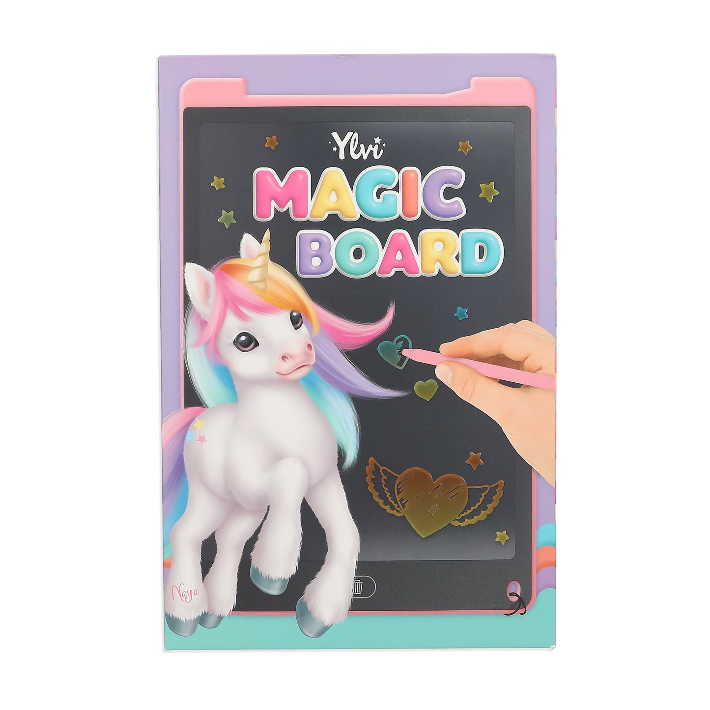 Ylvi | Magic Board LCD tekenbord met eenhoorn – 12 inch