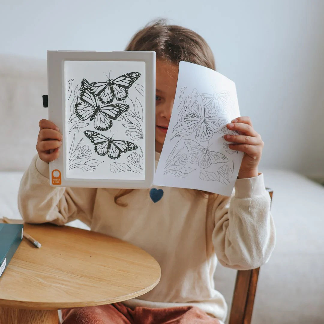 Kidywolf | KIDYDRAW Pad Animals – Lichtbak Tekenen voor Kinderen (8+)