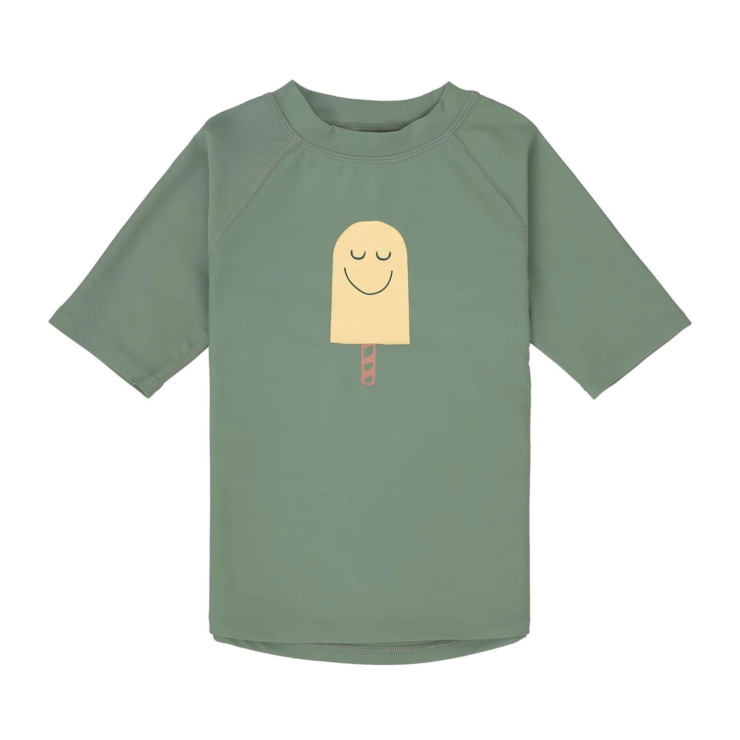 LÄSSIG | Short Sleeve Rashguard Popsicle Green – UV Shirt Baby
