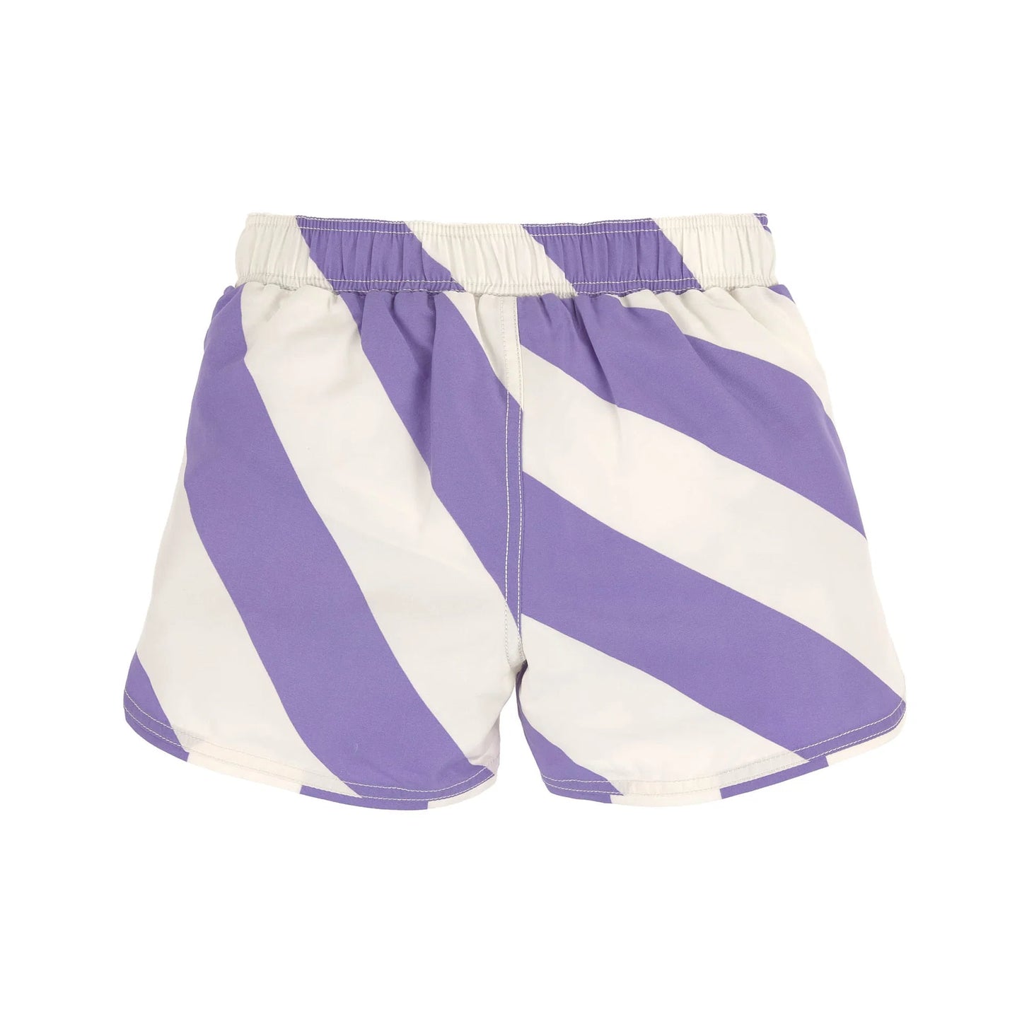 LÄSSIG | Boardie Shorts Kids Stripes Purple Sea Salt – Zwemshort Kind