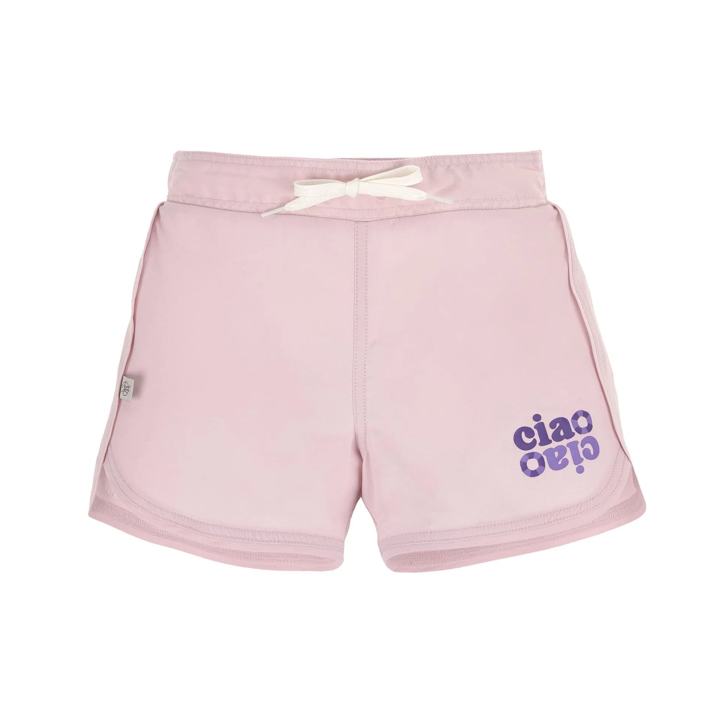LÄSSIG | Boardie Shorts Kids Pale Pink – Zwemshort Kind Roze