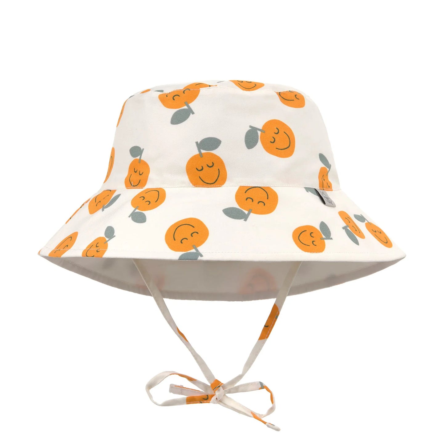 LÄSSIG | UV zonnehoedje baby – bucket hat Orange Sea Salt