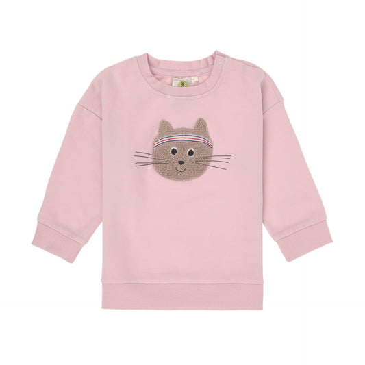 Lässig | Sweater cat cloud pink
